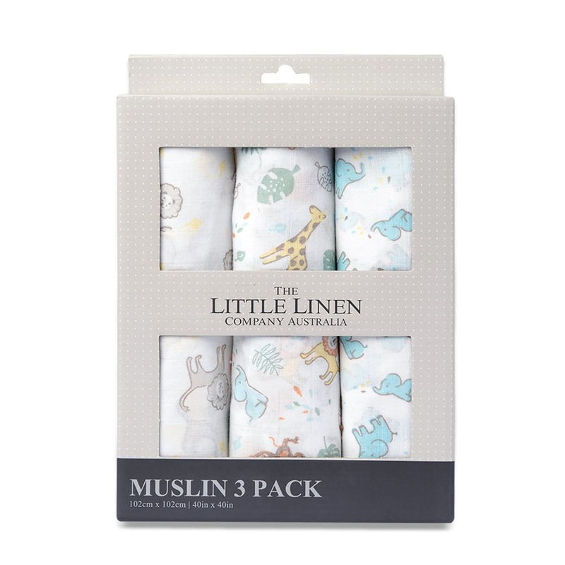 The Little Linen Company Muslin Wraps - Winkalotts