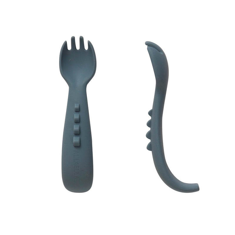 All4Ella - Comfy grip silicone forks 2pk - Winkalotts