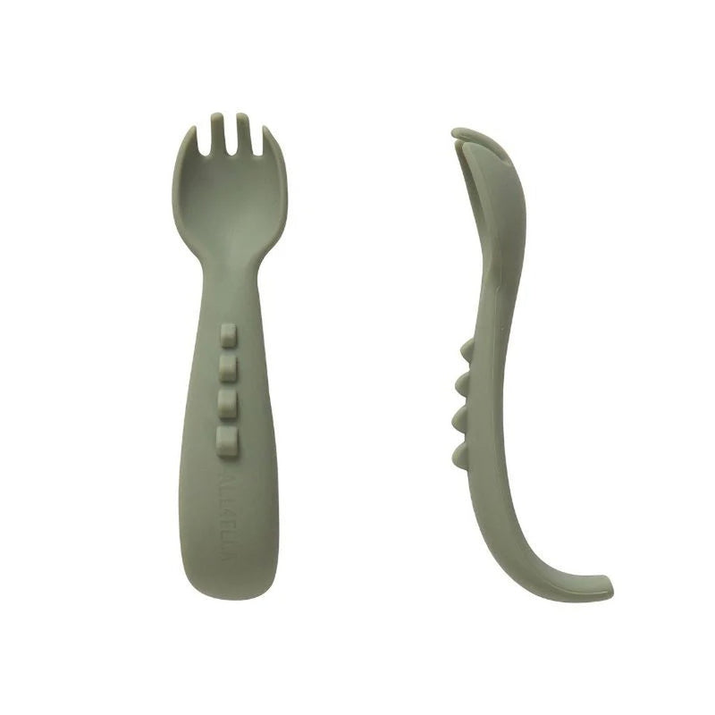 All4Ella - Comfy grip silicone forks 2pk - Winkalotts