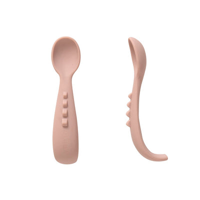 All4Ella - Comfy grip silicone spoons 2pk - Winkalotts