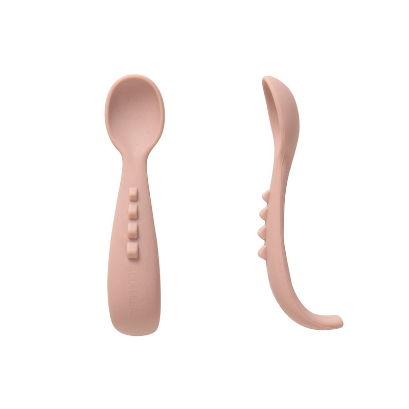 All4Ella - Comfy grip silicone spoons 2pk - Winkalotts