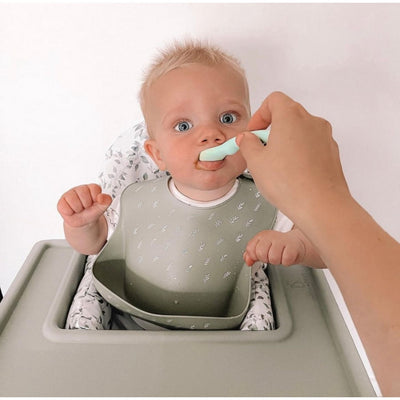 All4Ella - Silicone Bib with Spoon - Winkalotts