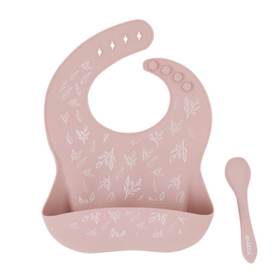 All4Ella - Silicone Bib with Spoon - Winkalotts