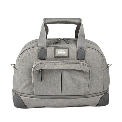 Beaba Amsterdam II Expandable Nappy Bag - Heather Grey - Winkalotts