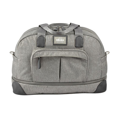 Beaba Amsterdam II Expandable Nappy Bag - Heather Grey - Winkalotts