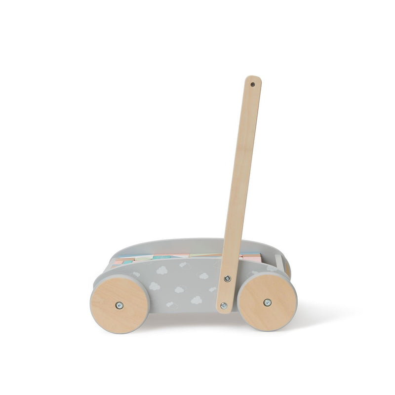 Bubble Wooden Baby Push Cart & Walker - Winkalotts