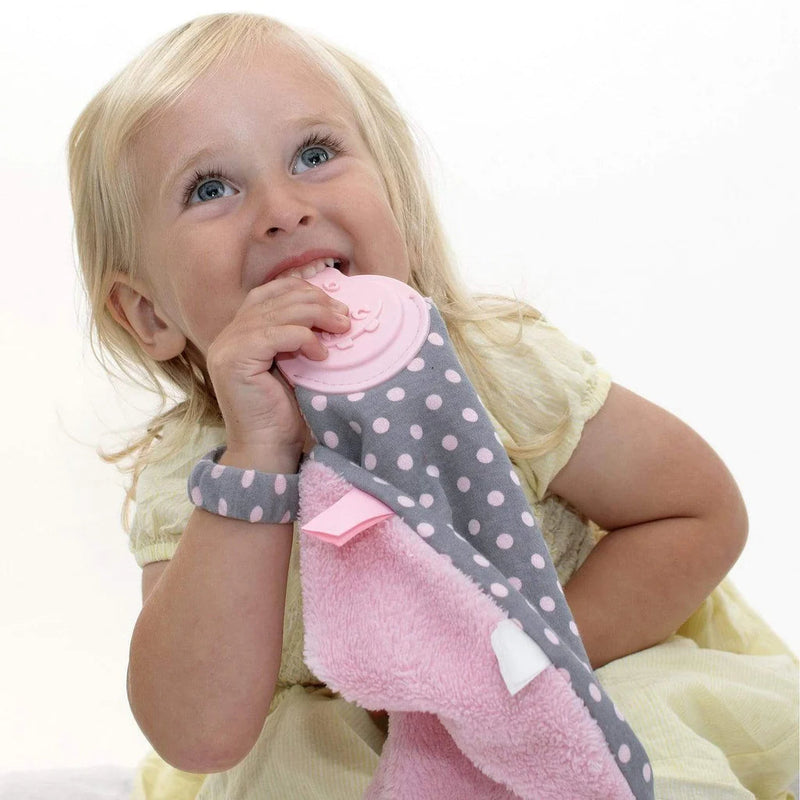 Cheeky Chompers Comfortchew Baby Comforter With Teether - Winkalotts