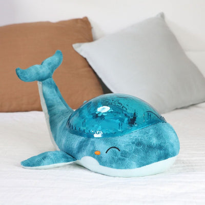 Cloud B Tranquil Whale Family Night Light & Sound Soother - Winkalotts