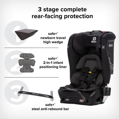 Diono Radian 3RXT SafePlus Convertible Car Seat - Winkalotts