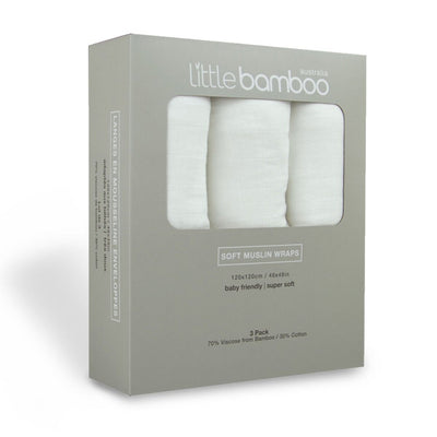 Little Bamboo Soft Muslin Wraps - Winkalotts