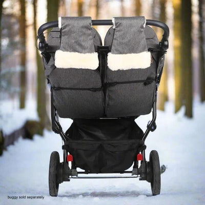 Mountain Buggy ~ Lambswool luxury hand muffs - Winkalotts