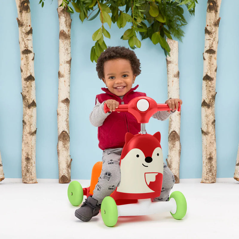 Skip Hop Zoo Ride On 3-in-1 Scooter - Winkalotts