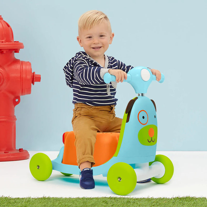 Skip Hop Zoo Ride On 3-in-1 Scooter - Winkalotts