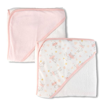 The Little Linen Company Hooded Towel 2 Pack - Winkalotts