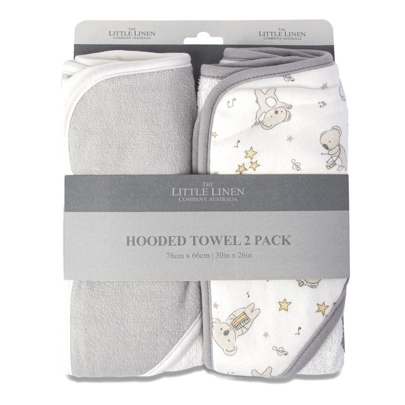 The Little Linen Company Hooded Towel 2 Pack - Winkalotts