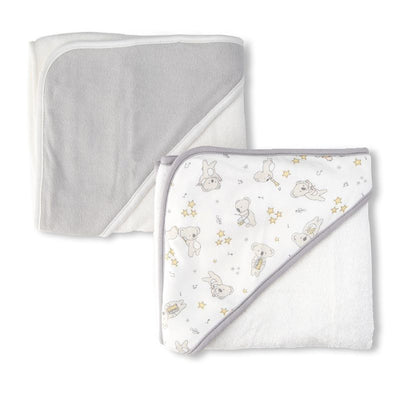The Little Linen Company Hooded Towel 2 Pack - Winkalotts