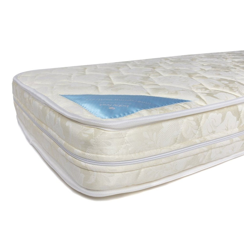 Baby First Deluxe Innerspring Cot Mattress - Winkalotts