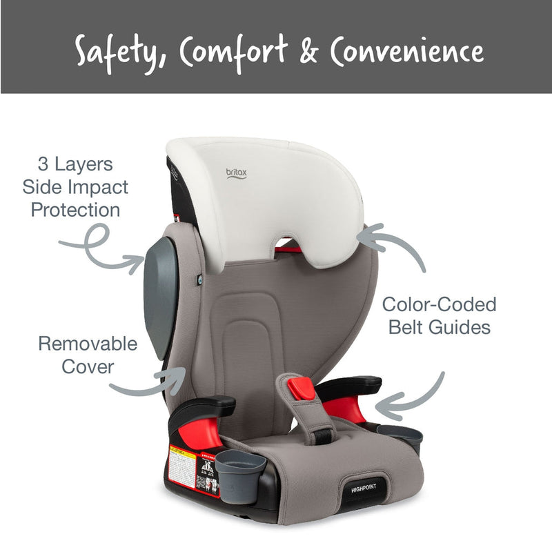 Britax Highpoint SafeWash Booster Seat - Winkalotts