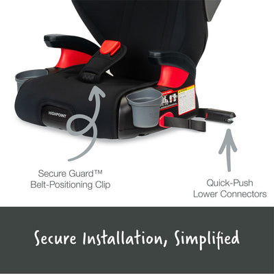 Britax Highpoint SafeWash Booster Seat - Winkalotts