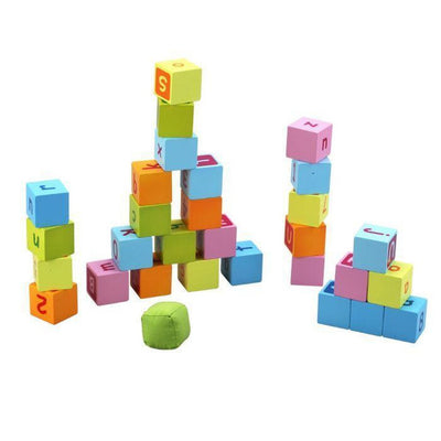 Classic World Baby Walker With Blocks - Winkalotts