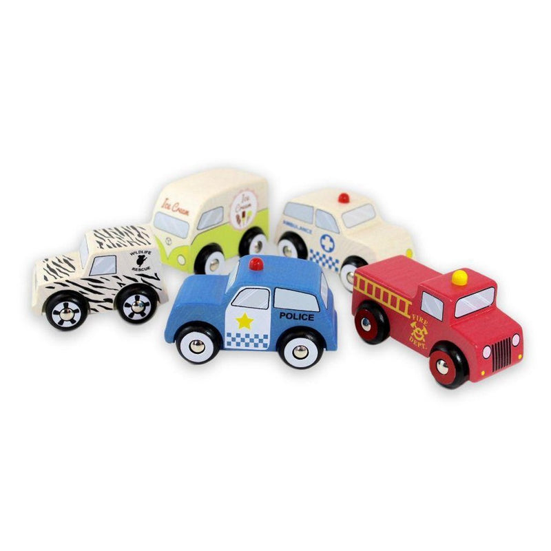 Discoveroo Emergency 5 Car Set - Winkalotts