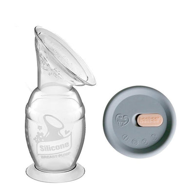 Haakaa Silicone Breast Pump With Suction Base & Silicone Cap - Winkalotts