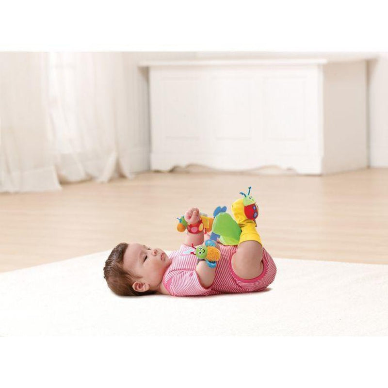 Lamaze Gardenbug Foot Finder & Wrist Rattle - Winkalotts