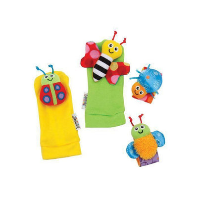 Lamaze Gardenbug Foot Finder & Wrist Rattle - Winkalotts