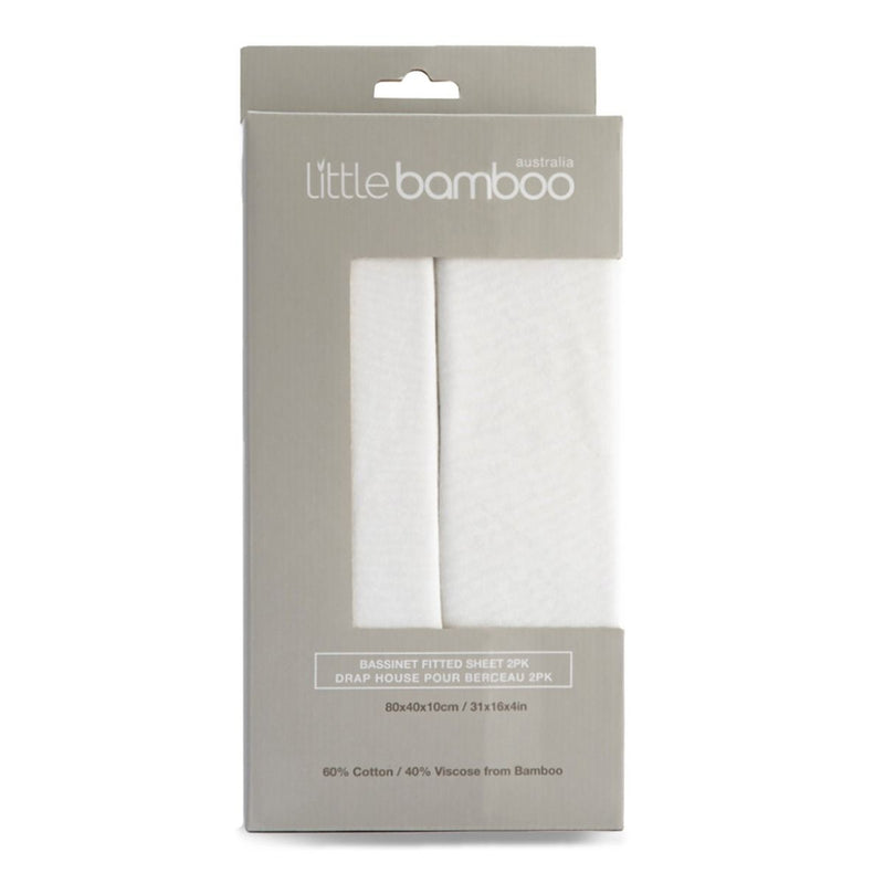 Little Bamboo Bassinet Fitted Sheets - Winkalotts