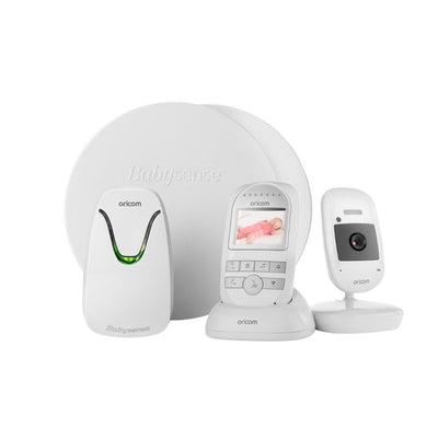 Oricom Babysense7 Breathing Movement Monitor & Secure720 Video Baby Monitor - Winkalotts